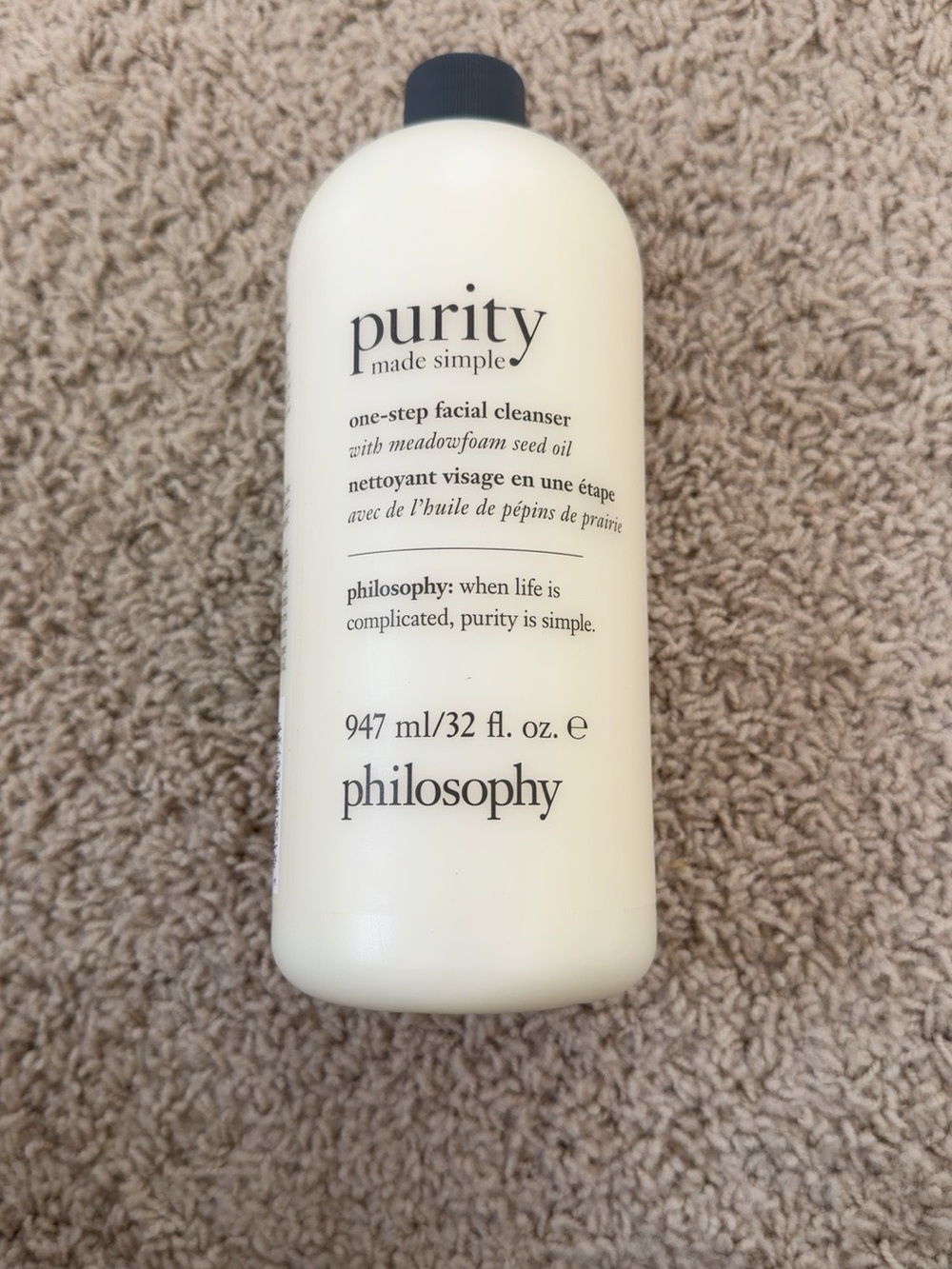 Philosophy Purity Made Simple One-Step Facial Cleanser 32 oz / 947 mL
